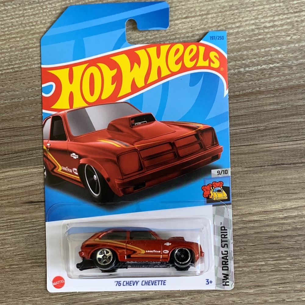 Hot Wheels 1976 Chevy Chevette HW Drag Strip Hotwheels 70s Chevrolet 1970s car